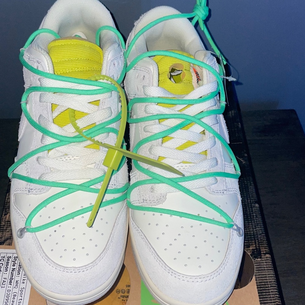 Mens low  off white dunks